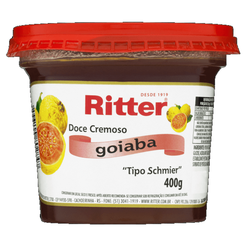Doce Banana 400g - Ritter Alimentos