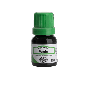 CORANTE ARCOLOR 10ML LIQUIDO VERDE CORANTE ARCOLOR 10ML LIQUIDO VERDE