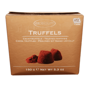 BOMBOM EXCELCIUM 150GR TRUFA CHOC AO LEITE BOMBOM EXCELCIUM 150GR TRUFA CHOC AO LEITE