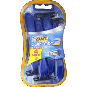APARELHO DE BARBEAR COMFORT PELE NORMAL BIC LEVE 4 PAGUE 3 APARELHO DE BARBEAR COMFORT PELE NORMAL BIC LEVE 4 PAGUE 3