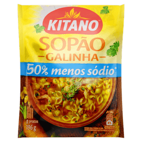 SOPÃO KITANO GALINHA 196G SOPÃO KITANO GALINHA 196G