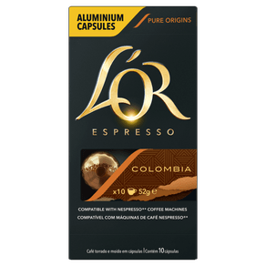 CAPSULA CAFE LOR 52G EXPRESSO COLOMBIA