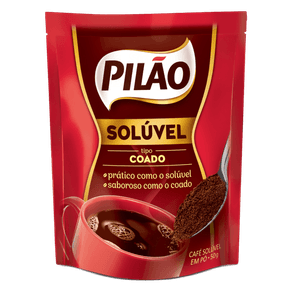 CAFE PILAO 50G SOLUVEL COADO SACHE