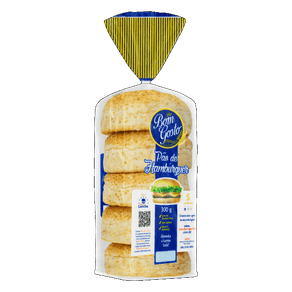 PÃO BOM GOSTO 250G HAMBÚRGUER GOURMET COM GERGELIM COM 4 PÃO BOM GOSTO 250G HAMBÚRGUER GOURMET COM GERGELIM COM 4