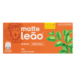 CHA MATTE LEAO 40GR TEA BAG NATURAL CHA MATTE LEAO 40GR TEA BAG NATURAL