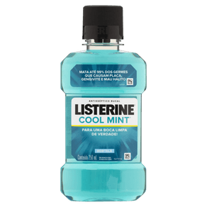 ANTISSÉPTICO BUCAL COOL MINT LISTERINE 250ML ANTISSÉPTICO BUCAL COOL MINT LISTERINE 250ML