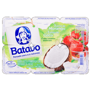 BEBIDA LÁCTEA FERMENTADO COCO E MORANGO BATAVO 540G BEBIDA LÁCTEA FERMENTADO COCO E MORANGO BATAVO 540G