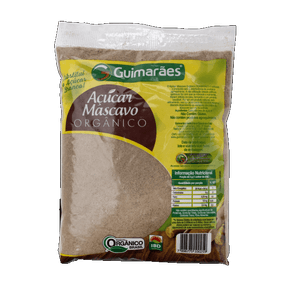 AÇÚCAR MASCAVO ORGÂNICO GUIMARÃES 300GR AÇÚCAR MASCAVO ORGÂNICO GUIMARÃES 300GR