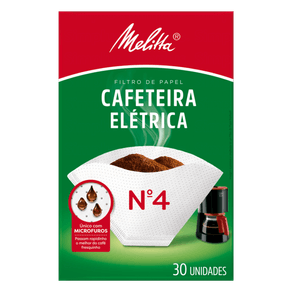 FILTRO CAFE MELITTA C/30 UN N40 CAFETEIRA ELETR