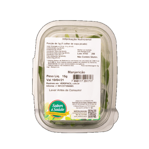 MANJERICÃO VERDE FÁCIL POTE 15G
