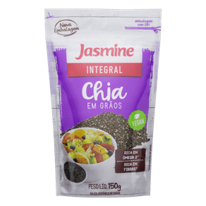 CHIA EM GRÃOS SACHÊ JASMINE 150GR CHIA EM GRÃOS SACHÊ JASMINE 150GR