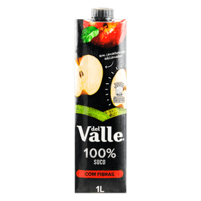 SUCO DE MAÇA DEL VALLE CAIXA 1L SUCO DE MAÇA DEL VALLE CAIXA 1L
