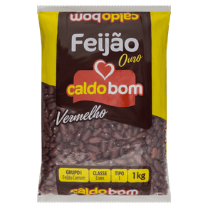 FEIJÃO VERMELHO CALDO BOM 1KG FEIJÃO VERMELHO CALDO BOM 1KG