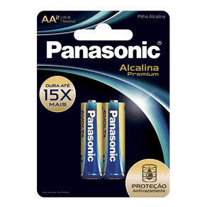 PILHA PANASONIC C/02 AA ALC PREMIUM PILHA PANASONIC C/02 AA ALC PREMIUM