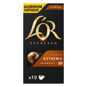 CÁPSULA DE CAFÉ ESPRESSO LUNGO ESTREMO L'OR 52G CÁPSULA DE CAFÉ ESPRESSO LUNGO ESTREMO L'OR 52G