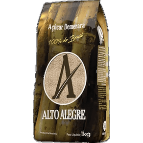 AÇÚCAR DEMERARA ALTO ALEGRE 1KG AÇÚCAR DEMERARA ALTO ALEGRE 1KG