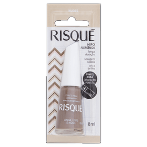 ESMALTE LINDA, LEVE E NUDE RISQUÉ 8ML