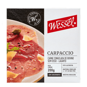CARPACCIO CARNE WESSEL 200GR