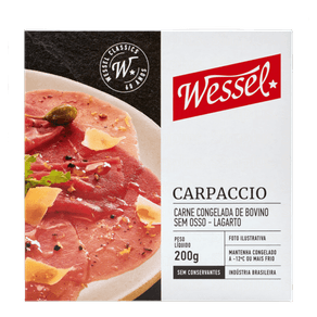 CARPACCIO CARNE WESSEL 200GR CARPACCIO CARNE WESSEL 200GR