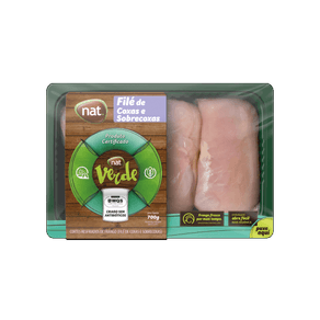 FILÉ DE COXA E SOBRECOXA RESFRIADO NAT VERDE BANDEJA 700GR FILÉ DE COXA E SOBRECOXA RESFRIADO NAT VERDE BANDEJA 700GR
