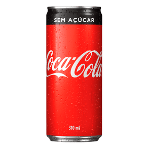 REFRIGERANTE COCA-COLA LATA 310ML ZERO REFRIGERANTE COCA-COLA LATA 310ML ZERO