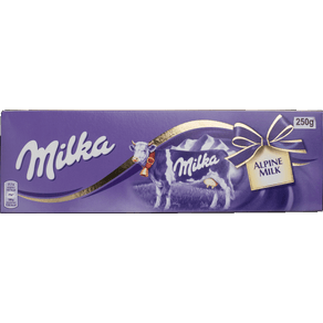 CHOCOLATE MILKA 250G ALPINE MILK CHOCOLATE MILKA 250G ALPINE MILK