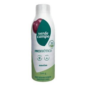 IOGURTE PROBIÓTICOS AMEIXA VERDE CAMPO 500G