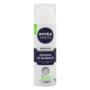 ESPUMA DE BARBEAR SENSITIVE NIVEA 193G ESPUMA DE BARBEAR SENSITIVE NIVEA 193G