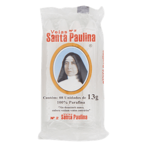 VELA SANTA PAULINA C/08 BRANCA N2 VELA SANTA PAULINA C/08 BRANCA N2