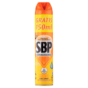 INSETICIDA AEROSOL MULTI CITRONELA SBP 450ML LEVE + PAGUE - INSETICIDA AEROSOL MULTI CITRONELA SBP 450ML LEVE + PAGUE -