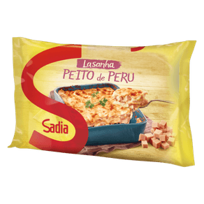 LASANHA PEITO DE PERU SADIA 600G