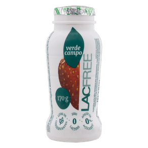 IOGURTE DE MORANGO SEM LACTOSE VERDE CAMPO 170G IOGURTE DE MORANGO SEM LACTOSE VERDE CAMPO 170G
