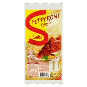 SALAME PEPPERONI FATIADO SADIA 100G SALAME PEPPERONI FATIADO SADIA 100G