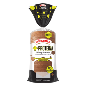 PÃO FORMA WICKBOLD 400G INTEGRAL + PROTEINA