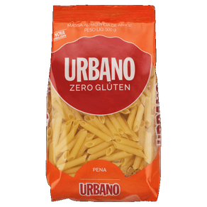 MASSA ARROZ URBANO 500GR SEM GLUTEN PENNE MASSA ARROZ URBANO 500GR SEM GLUTEN PENNE