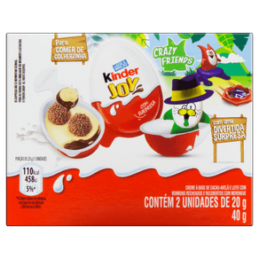 CHOCOLATE KINDER 40GR JOY CHOCOLATE KINDER 40GR JOY