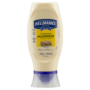 MAIONESE HELLMANNS 335GR SQZ MAIONESE HELLMANNS 335GR SQZ