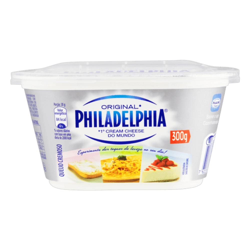 CREAM CHEESE TRADICIONAL PHILADELPHIA 300G supermercadosimperatriz