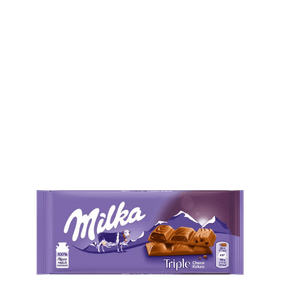 CHOCOLATE MILKA 90G TRIPLE COCOA
