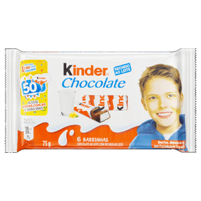 CHOCOLATE KINDER 75GR C/6