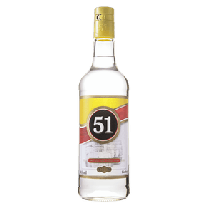 AGUARDENTE DE CÃNA 51 GARRAFA 965ML AGUARDENTE DE CÃNA 51 GARRAFA 965ML