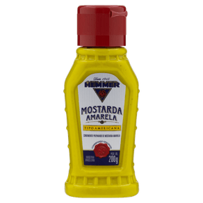 MOSTARDA HEMMER 200GR AMARELA BISNAGA MOSTARDA HEMMER 200GR AMARELA BISNAGA