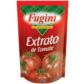 EXTRATO TOMATE FUGINI 190GR SACHE EXTRATO TOMATE FUGINI 190GR SACHE