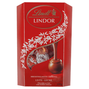CHOCOLATE LINDT 200 GR LINDOR AO LEITE CHOCOLATE LINDT 200 GR LINDOR AO LEITE