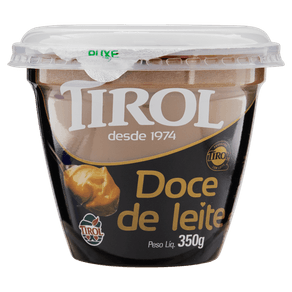DOCE DE LEITE TIROL 350GR DOCE DE LEITE TIROL 350GR
