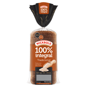 PÃO WICKBOLD 400G 100PC INTEGRAL TRADICIONAL PÃO WICKBOLD 400G 100PC INTEGRAL TRADICIONAL
