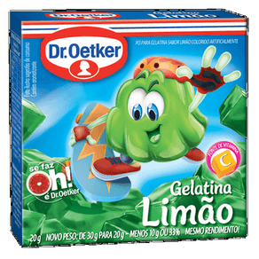 GELATINA DR OETKER 20GR LIMAO GELATINA DR OETKER 20GR LIMAO
