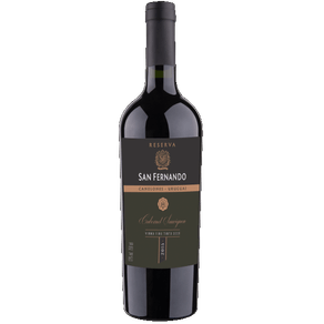 VINHO SAN FERNANDO 750ML RESERVA CABERNET SAUVIGNON TINTO VINHO SAN FERNANDO 750ML RESERVA CABERNET SAUVIGNON TINTO