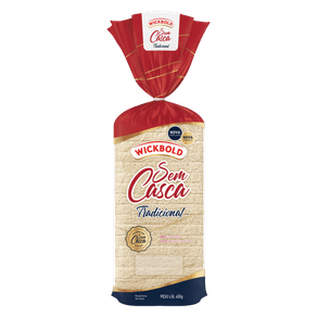 PÃO DE FORMA WICKBOLD 450G SEM CASCA TRADICIONAL PCT PÃO DE FORMA WICKBOLD 450G SEM CASCA TRADICIONAL PCT