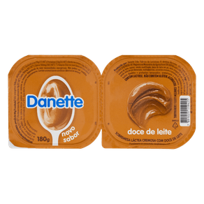 SOBREMESA DOCE DE LEITE DANETTE 180G SOBREMESA DOCE DE LEITE DANETTE 180G